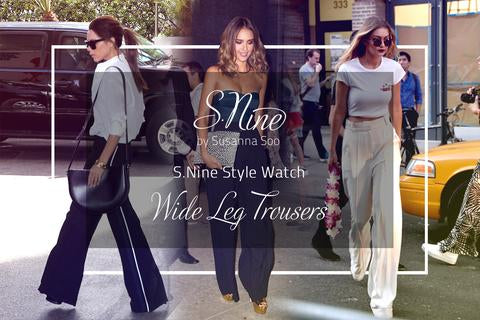 Style Watch | Wide Leg Trousers