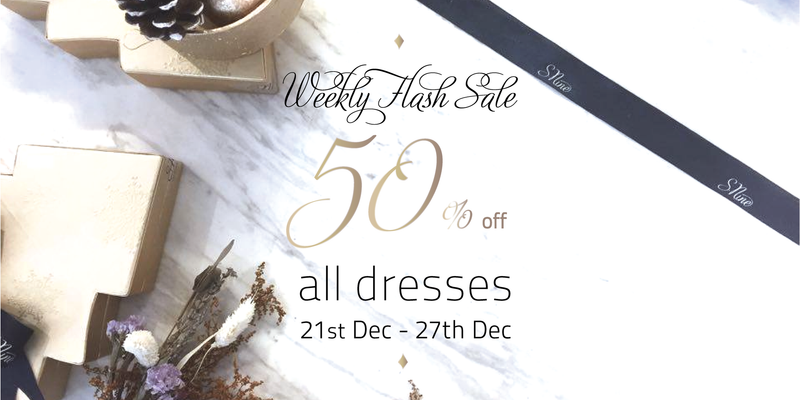 Christmas Weekly Flash Sale, 50% off all Dresses!