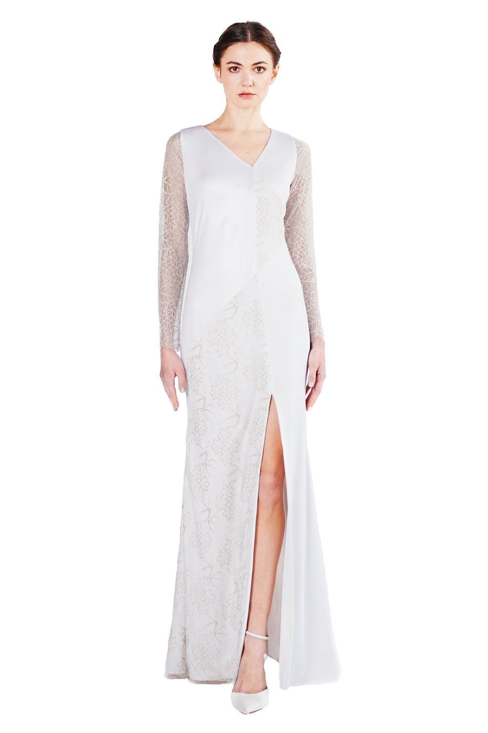 Annea Long Sleeves Lace Gown