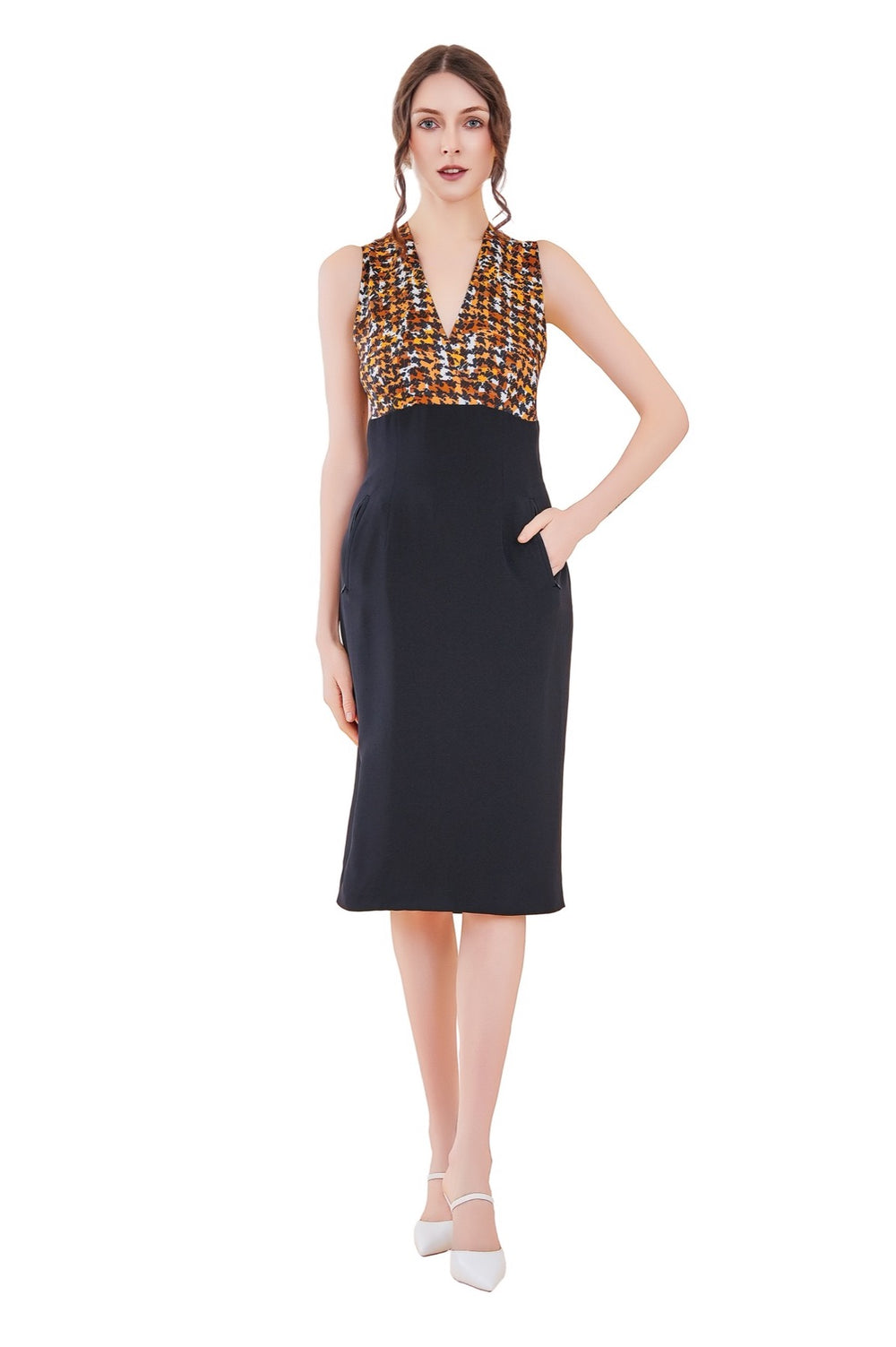 Veneris Halter Dress