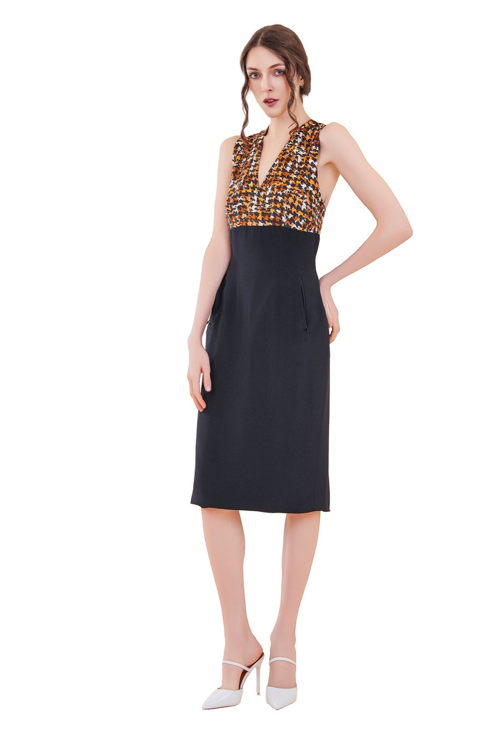 Veneris Halter Dress