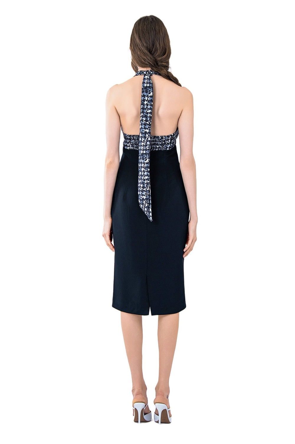 Veneris Halter Dress