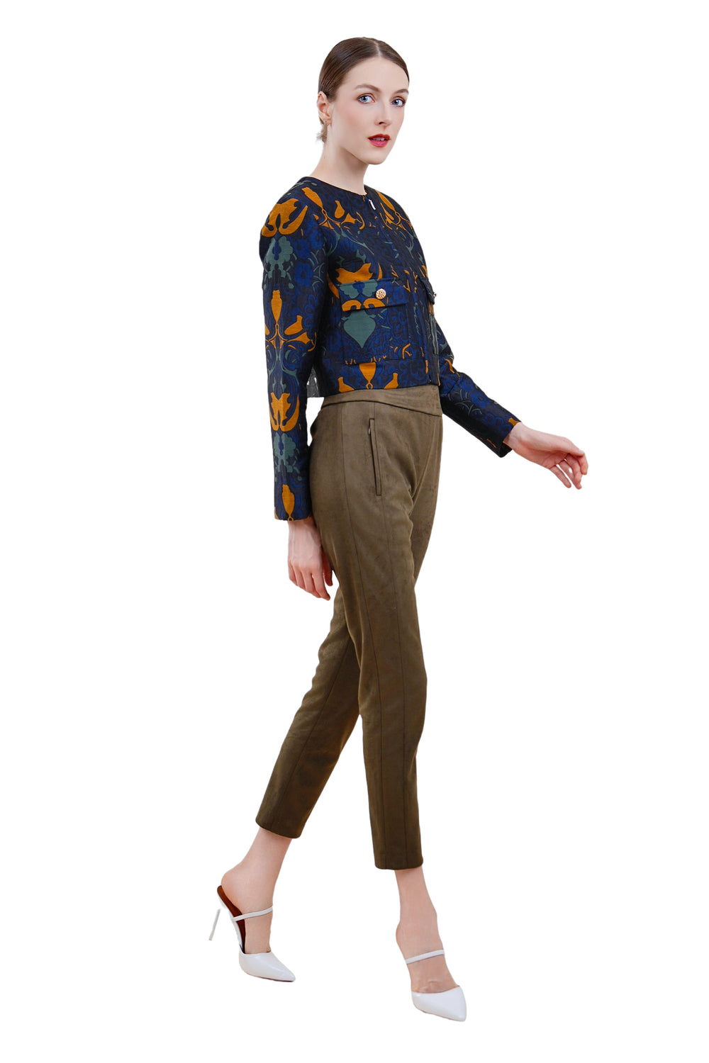 Eris Jacquard Print Jacket