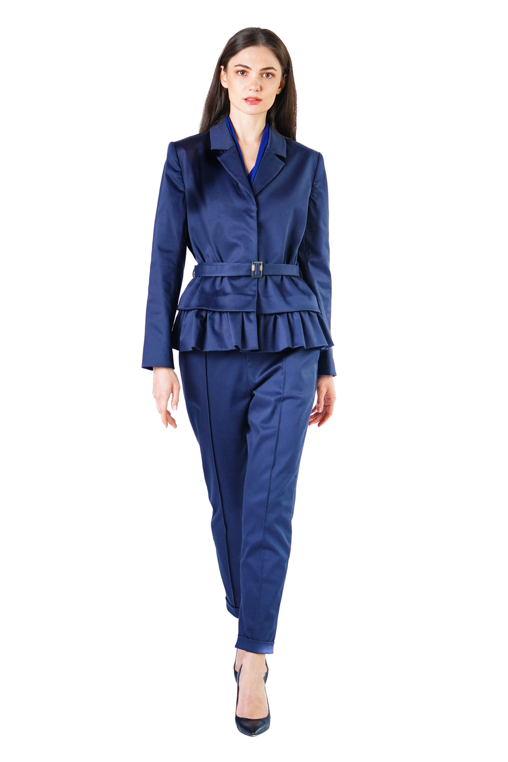 Jojo Ruffle Hem Jacket