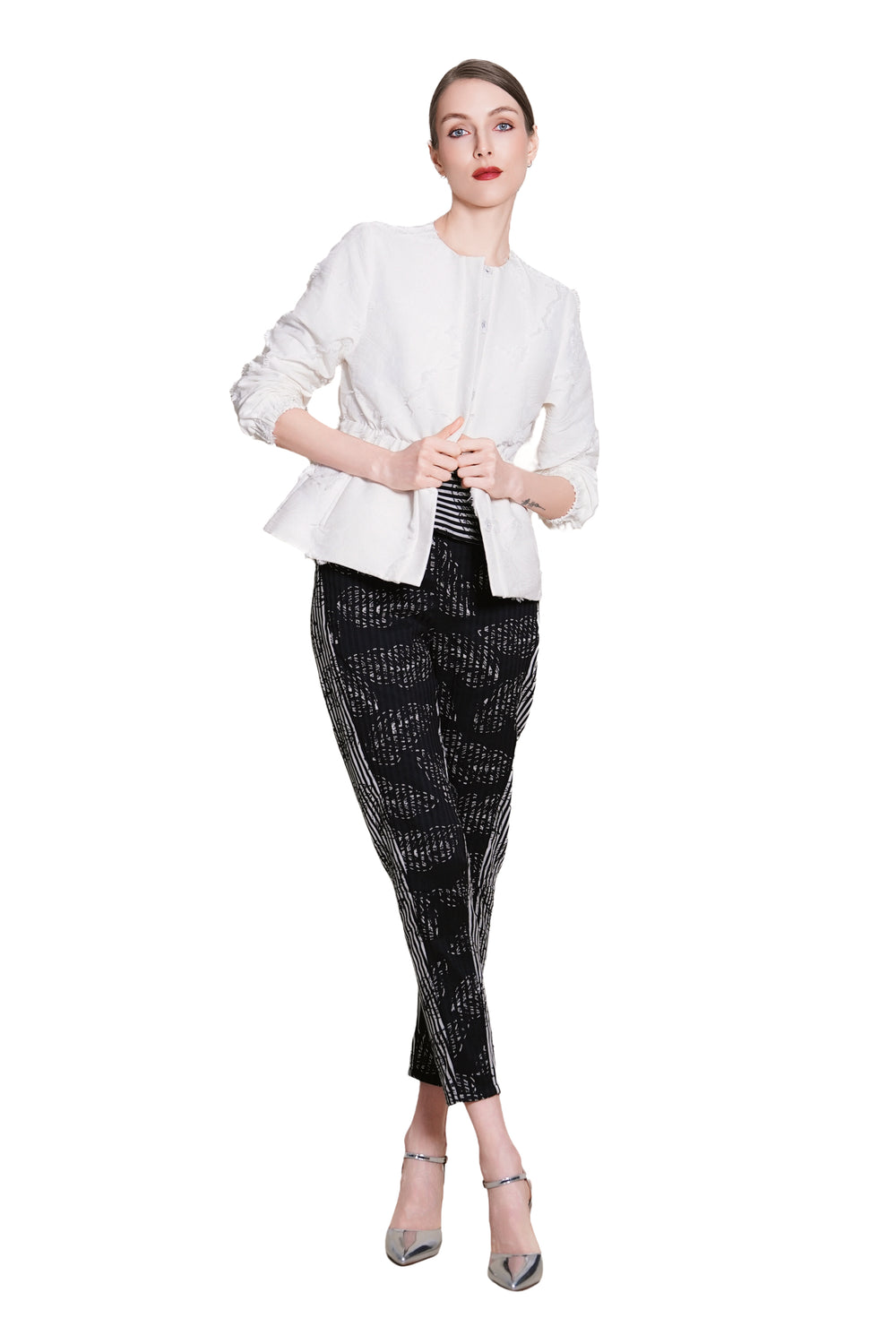 Romina Puff Sleeves Jacket