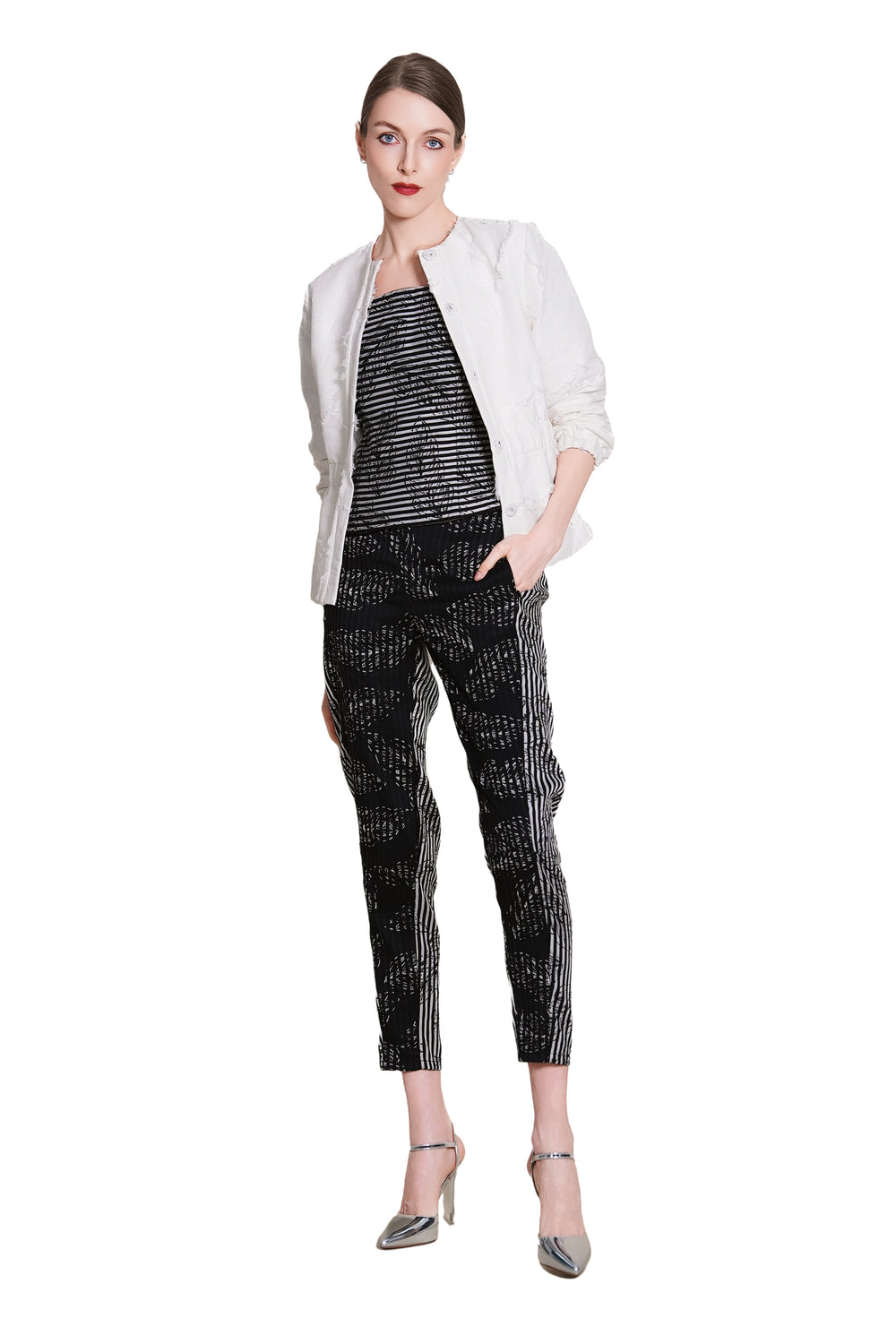 Romina Puff Sleeves Jacket