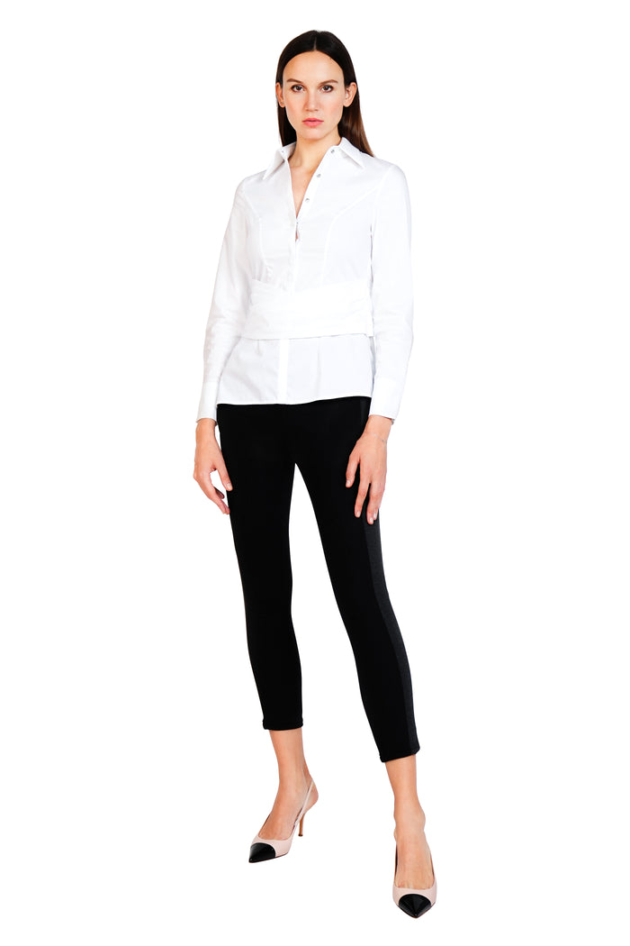 Tanka Panel Taper Trousers