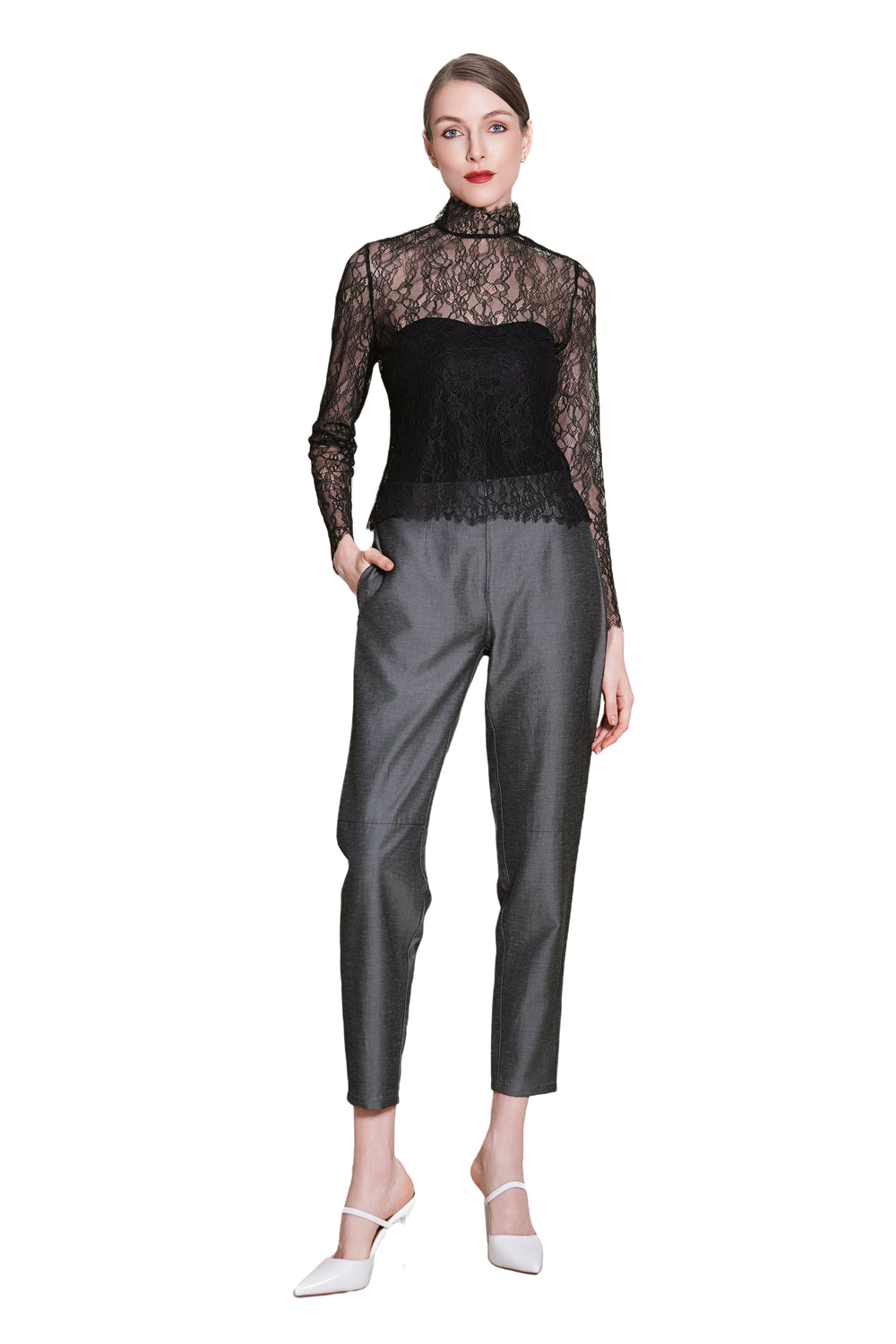 Saki Lace Top
