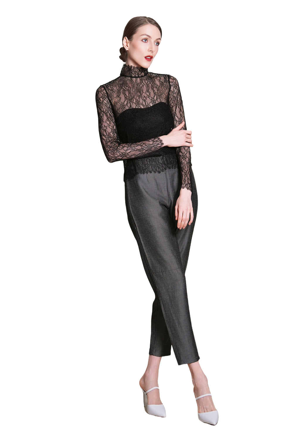 Saki Lace Top