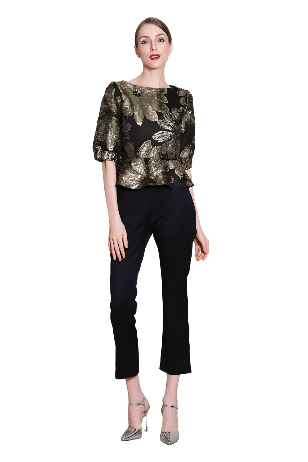 Teresa Brocade Top