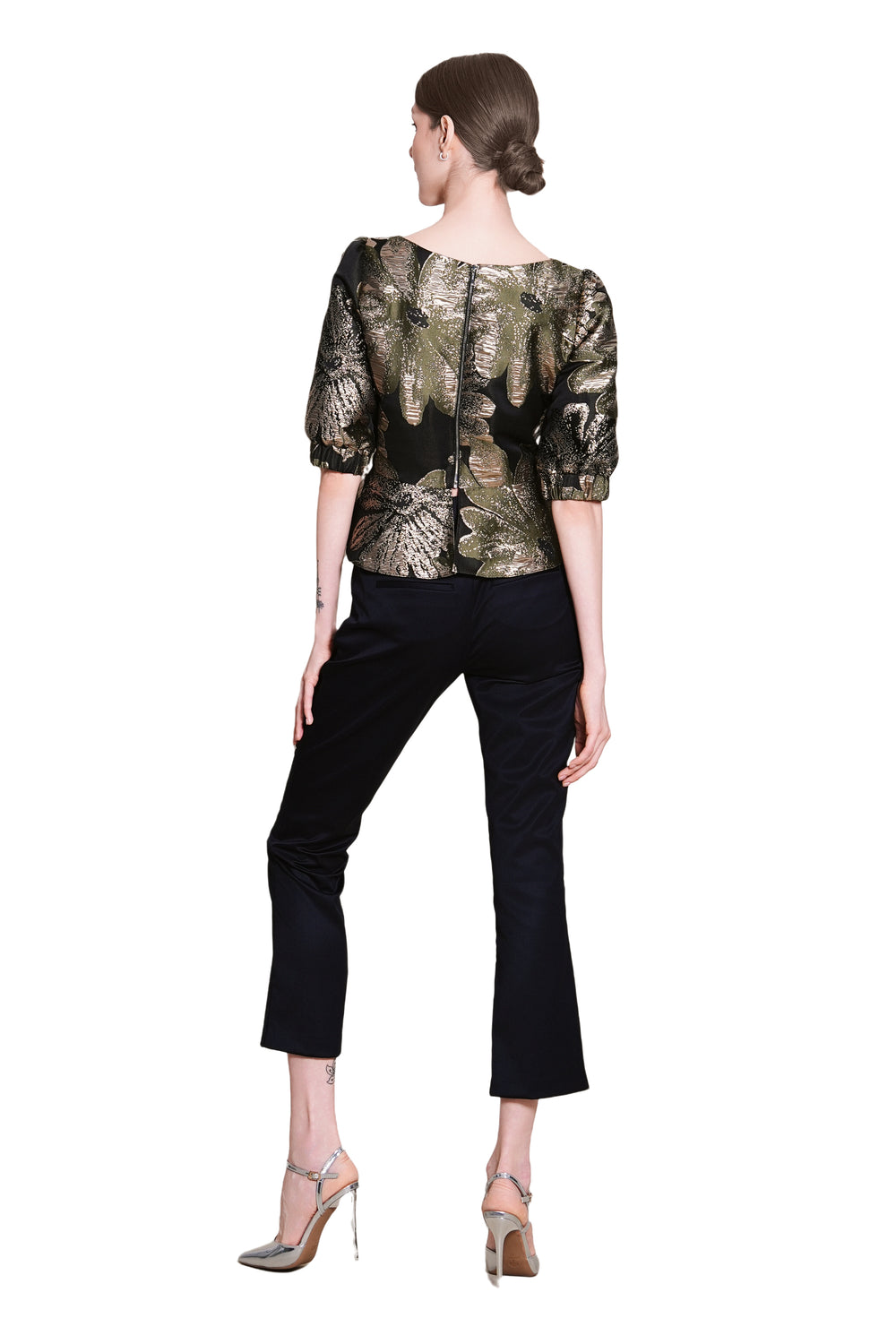 Teresa Brocade Top