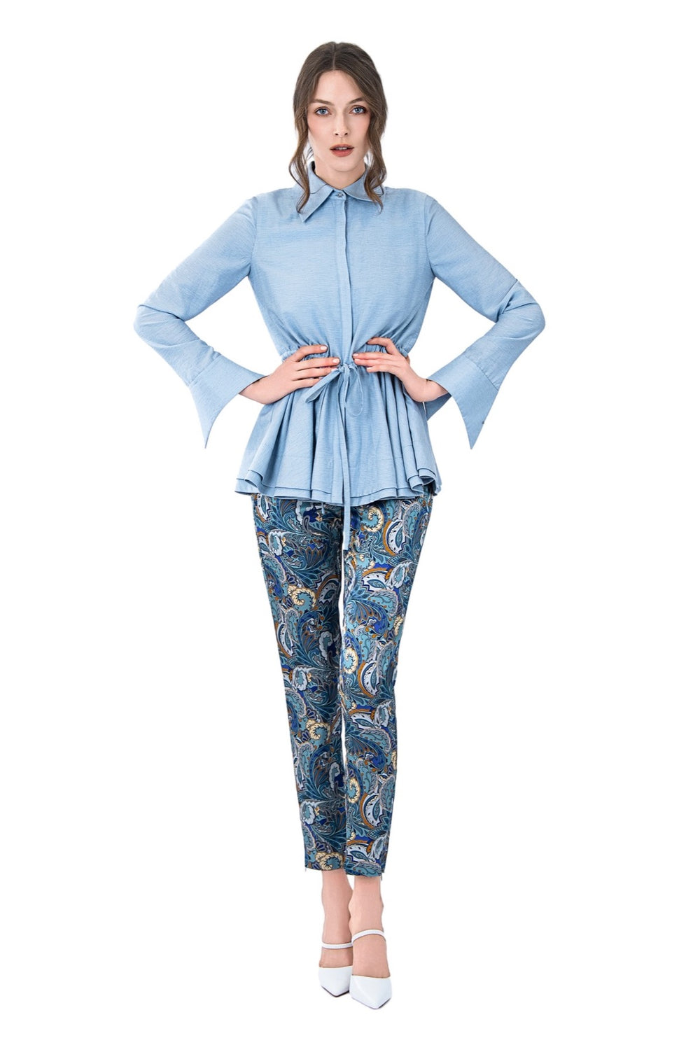 Jadina Silk Pants
