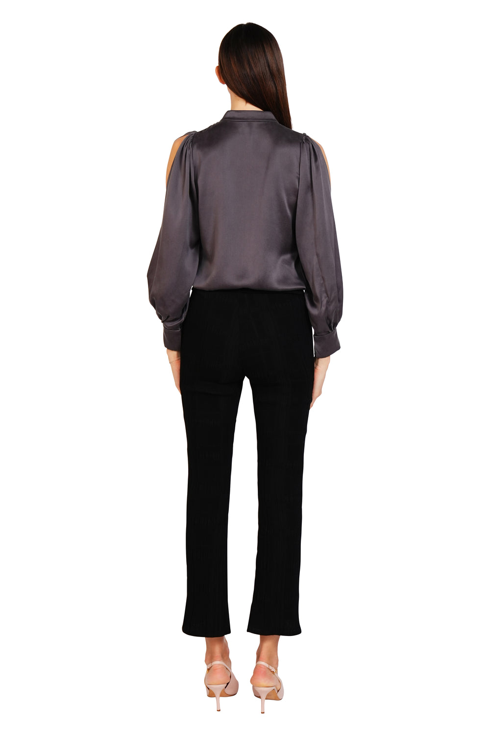 Vesta Front Zipper Curvy Pants