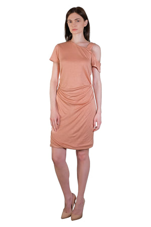 Hera Asymmetrical Jersey Dress