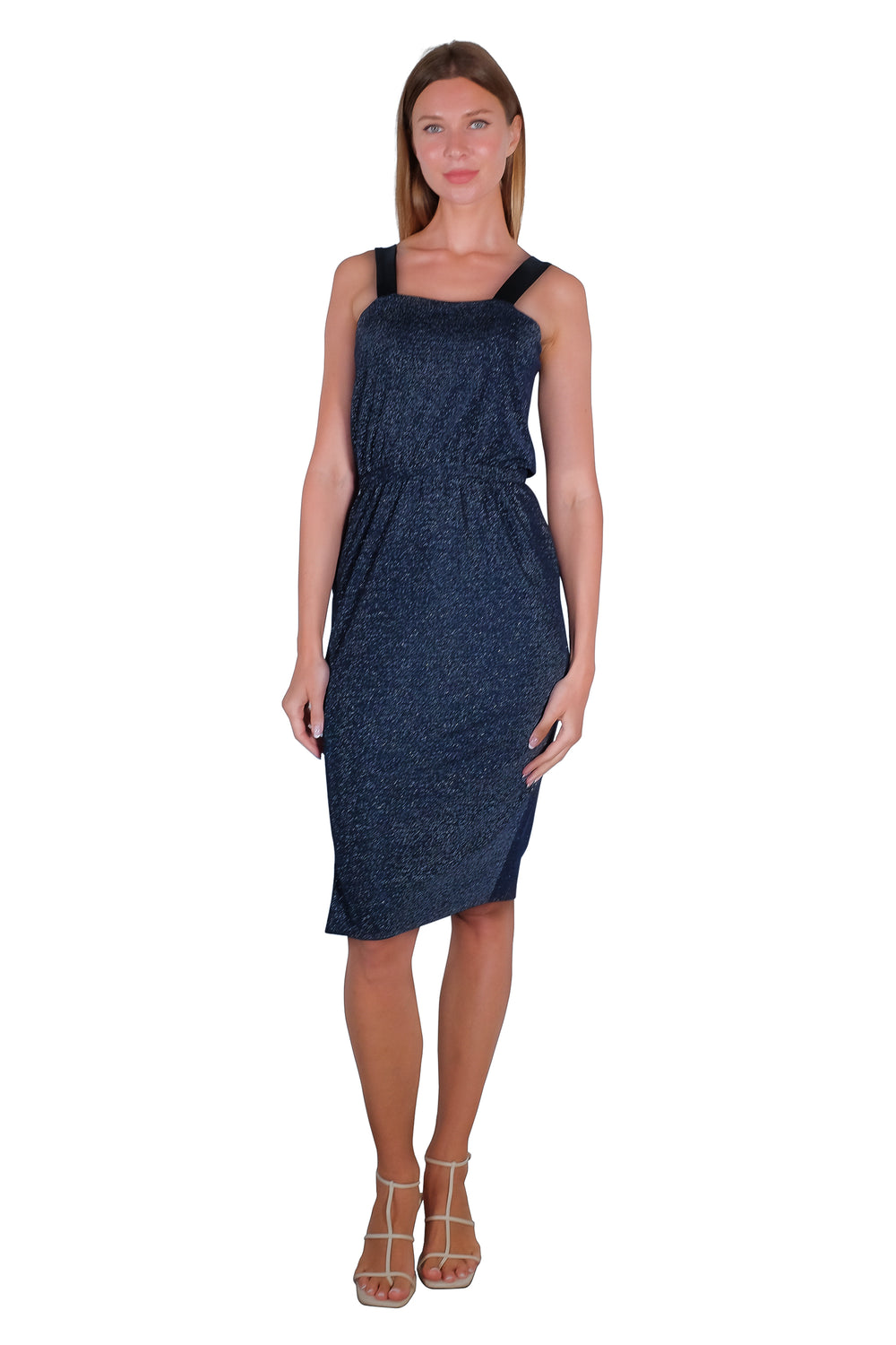 Angelika Shimmer Jersey Dress