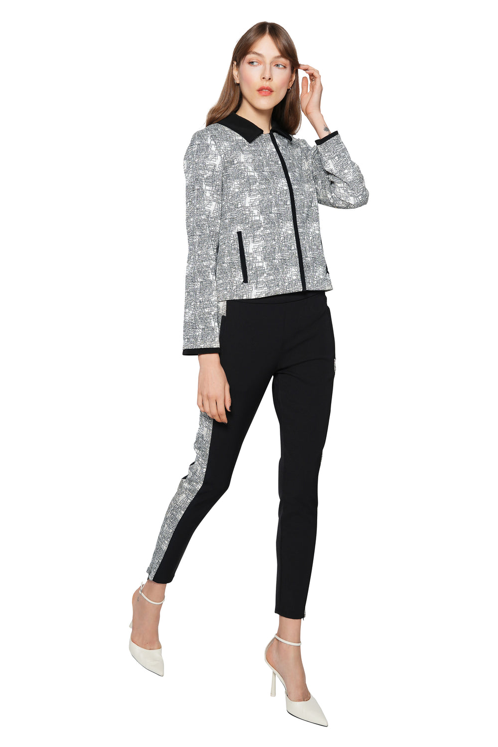 Miss Tang Jacquard Jacket