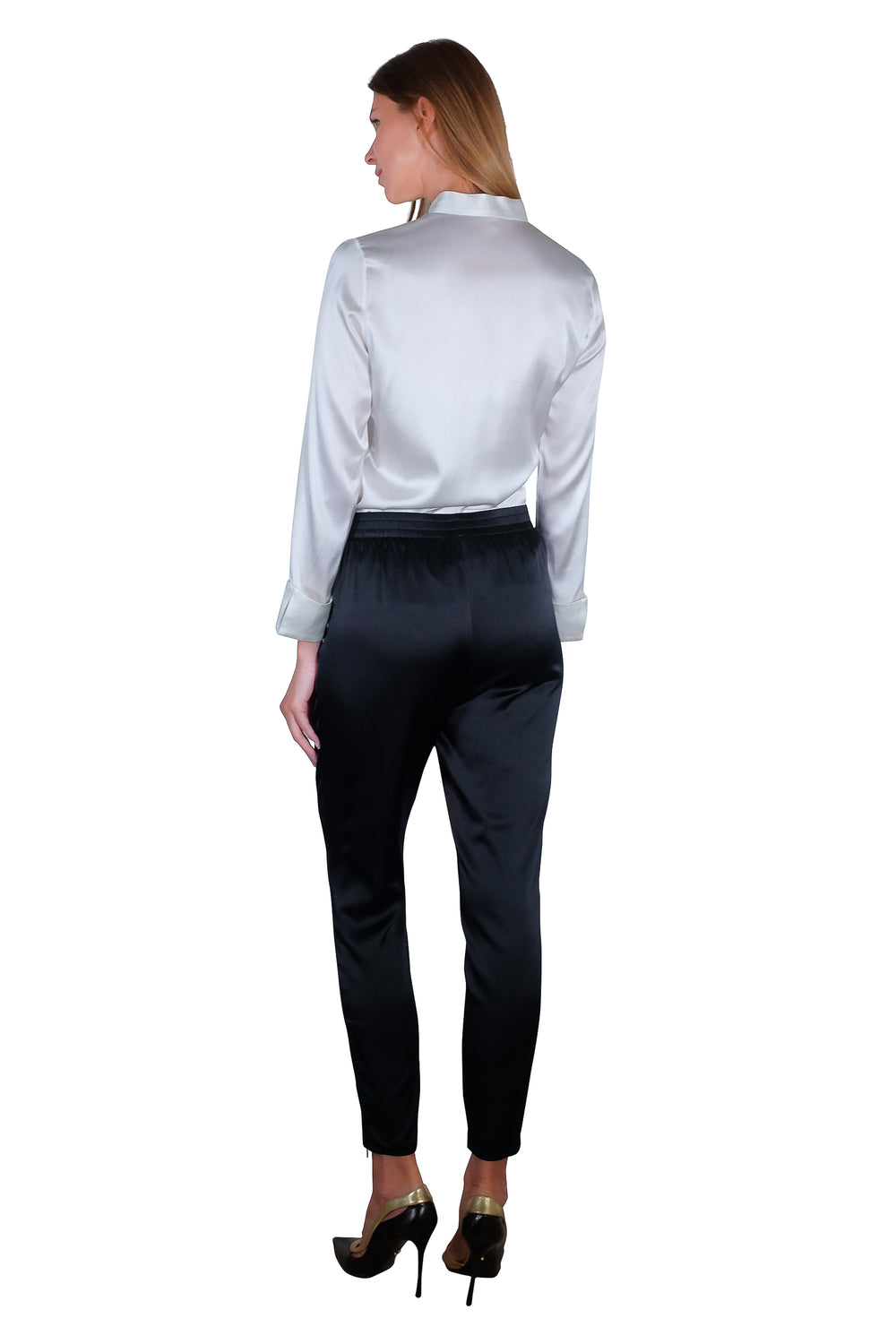 Kelley Silk Track Pants