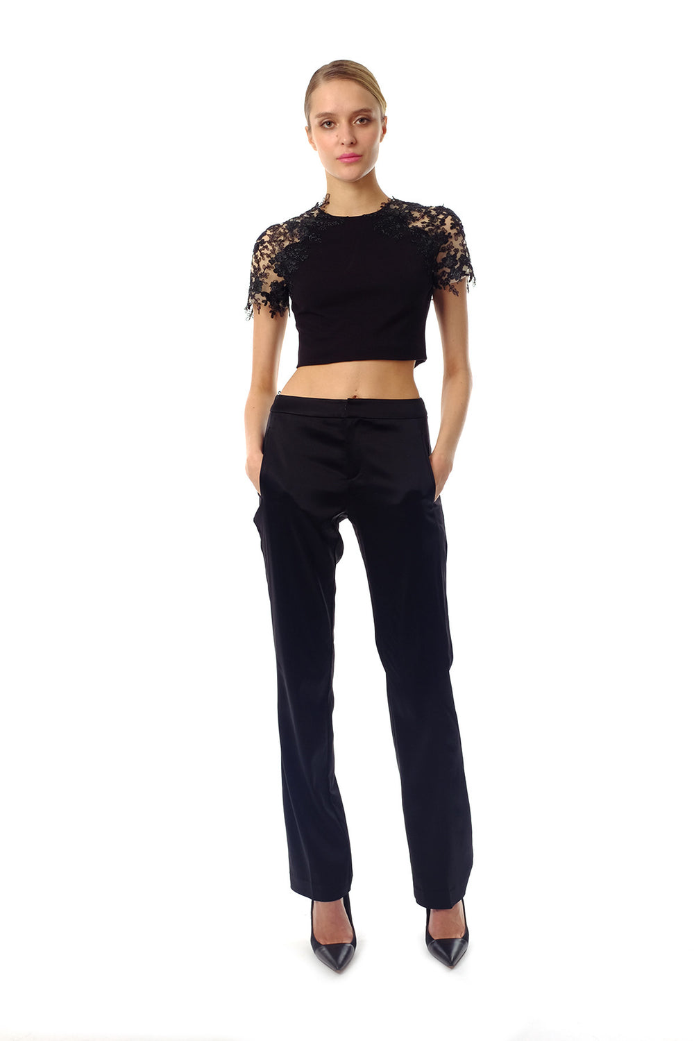 Flora Lace Top