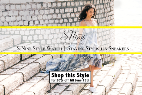 S.Nine Style Watch - Staying stylish in sneakers!