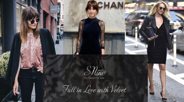 What's In Store This Fall/Winter At S.Nine? Pt. 5 Fall in Love with Velvet