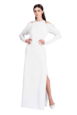 Norma Drapery Sleeve Gown