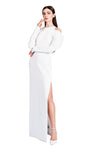 Norma Drapery Sleeve Gown