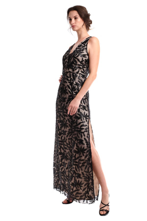 Adeline Lace Embroidery Gown