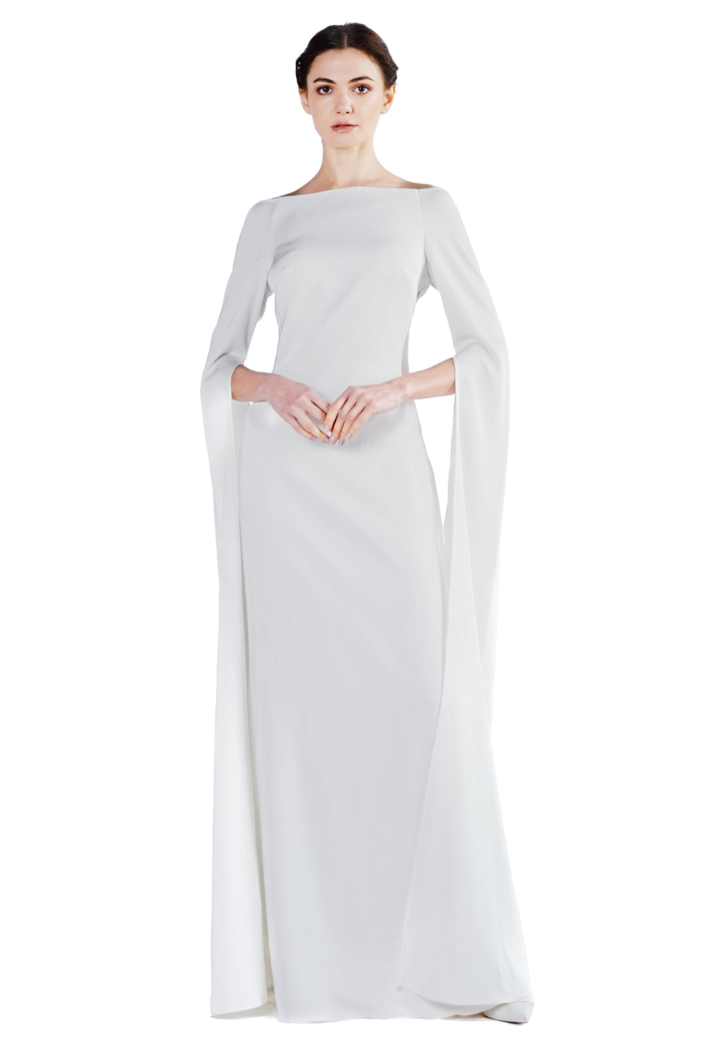 Olympia Elongated Sleeves Gown