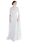 Olympia Elongated Sleeves Gown