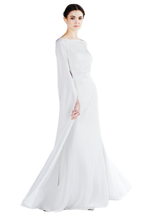 Olympia Elongated Sleeves Gown