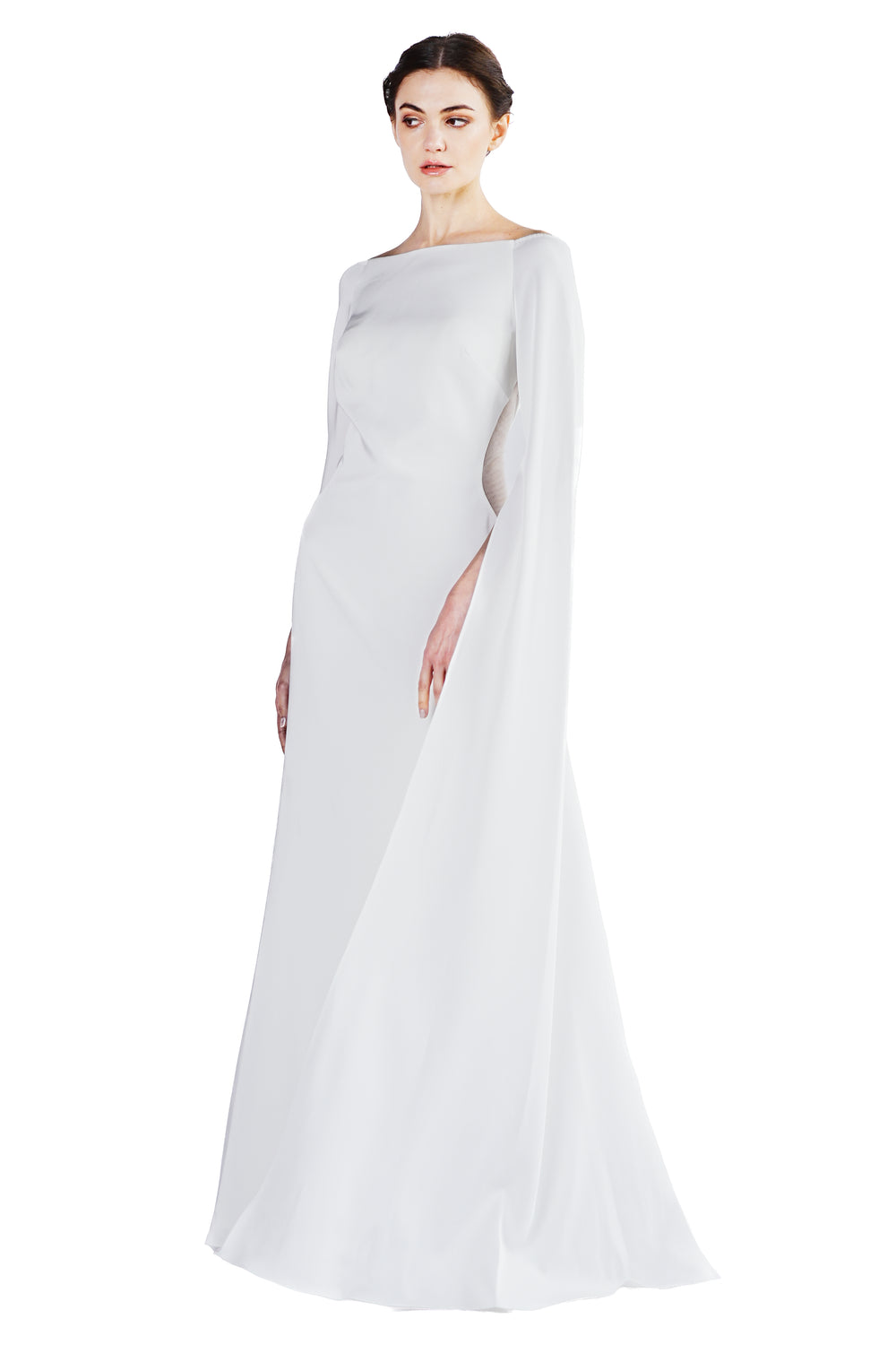 Olympia Elongated Sleeves Gown