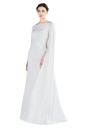 Olympia Elongated Sleeves Gown