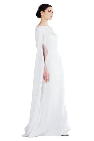 Olympia Elongated Sleeves Gown