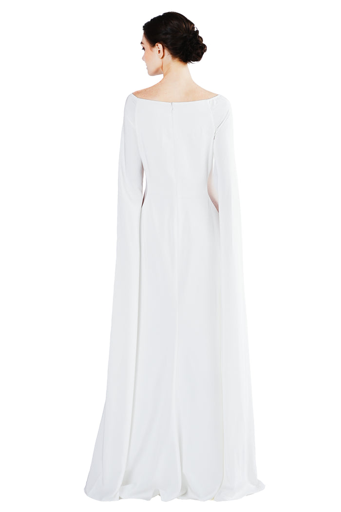 Olympia Elongated Sleeves Gown