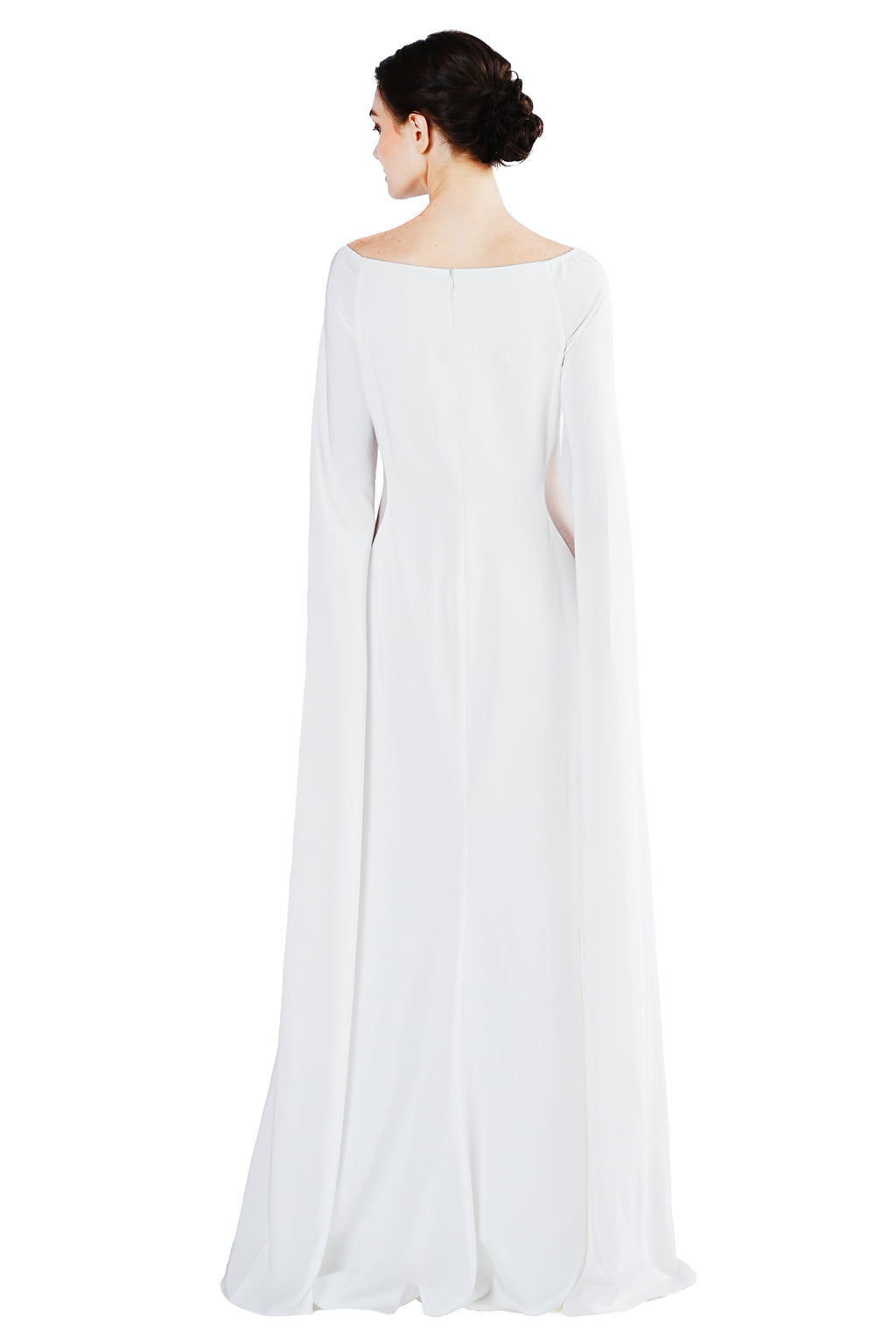 Olympia Elongated Sleeves Gown