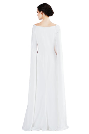 Olympia Elongated Sleeves Gown