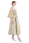 Eudora Detachable Sleeves Gown