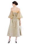 Eudora Detachable Sleeves Gown