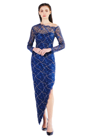 Libera Lace Embroidery Gown