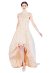 Ausrine Emb. Cascade Gown