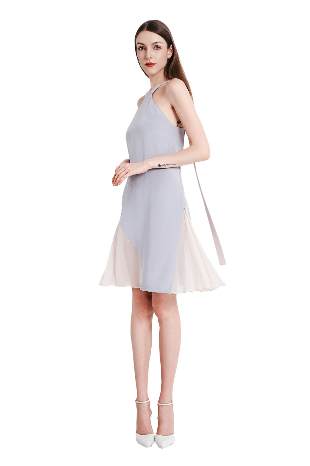 Giselle Silk Crepe Tent Dress