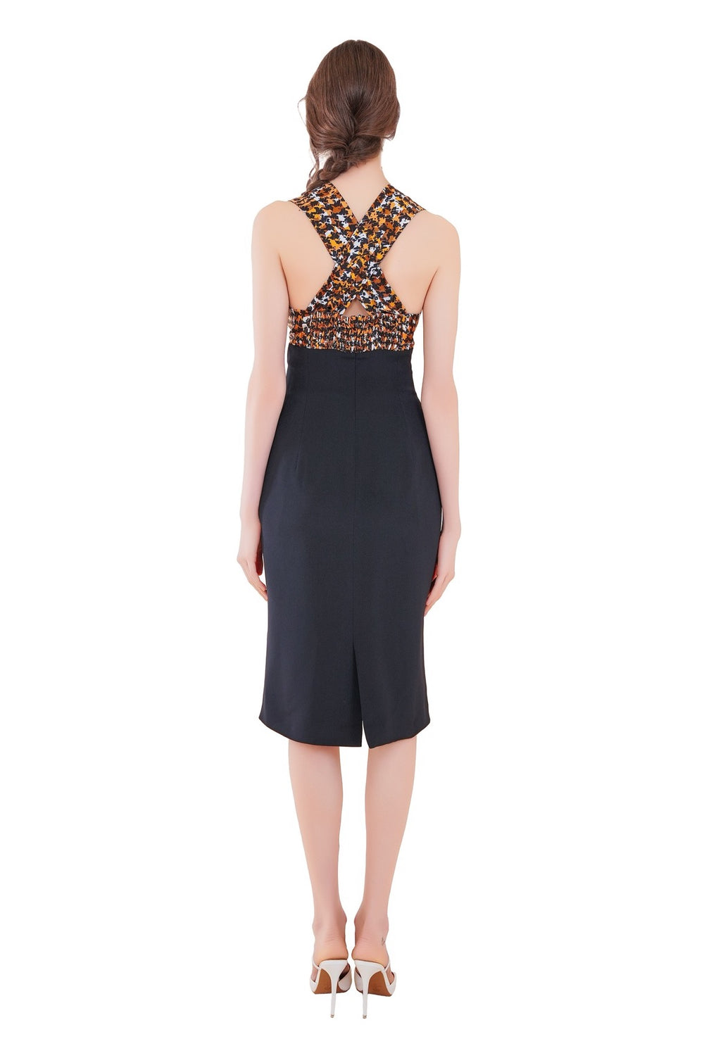 Veneris Halter Dress
