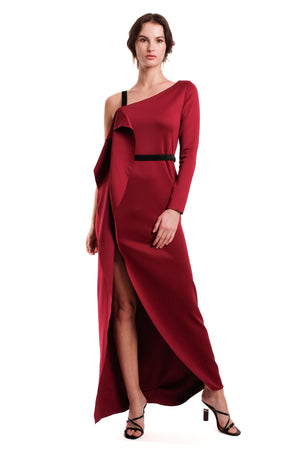 Taylor One-Shoulder Gown