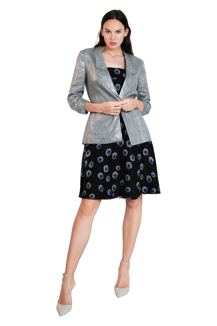 Charlotte Metallic Blazer