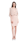 Jasmine Cropped Cape Jacket