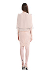 Jasmine Cropped Cape Jacket