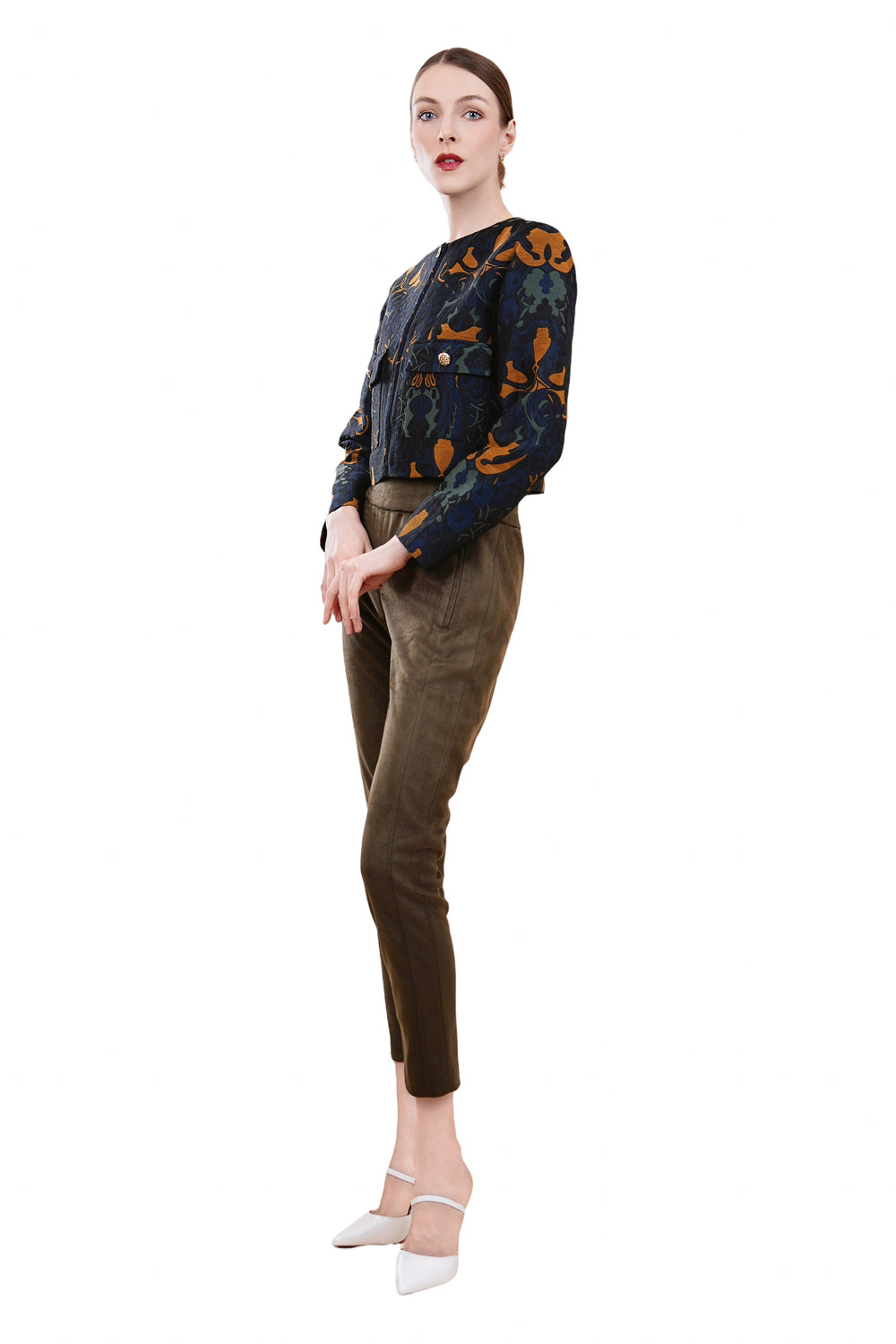 Eris Jacquard Print Jacket
