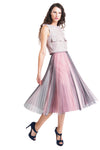 Jayden II Gradation Tulle Pleated Skirt