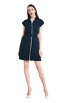 Cosette Linen Trench Dress