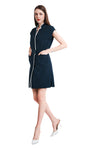 Cosette Linen Trench Dress